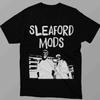 Vtg Sleaford Mods Zespół Ciężka Bawełna Czarna Pełny Rozmiar Mężczyźni Kobiety Koszulka MM1420