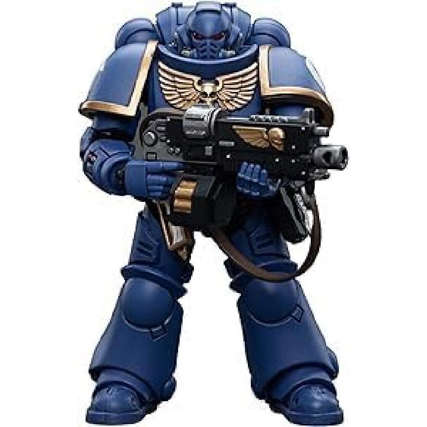 JOYTOY 1/18 Warhammer 40,000 Action Figure Ultramarines Intercessors Collection Model (4 inch) Jt6632