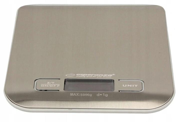 Waga Kuchenna Elektroniczna Płaska Lcd 1G Do 5Kg