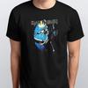 Iron Maiden Fear of The Dark Eddie Oval Lună Tricou 100% Bumbac Tricouri Bărbați Top S M L XL XXL 3 4 XL Negru
