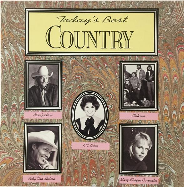 

CD VARIOUS - Today s Best Country 60052 K-Tel 1991 US Country Used
