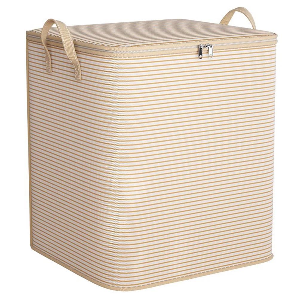 Extra Large Storage Bag Large Capacity Foldable Blanket Storage Bag Breathable Clothing Quilt Storage Container for Home Bedroom