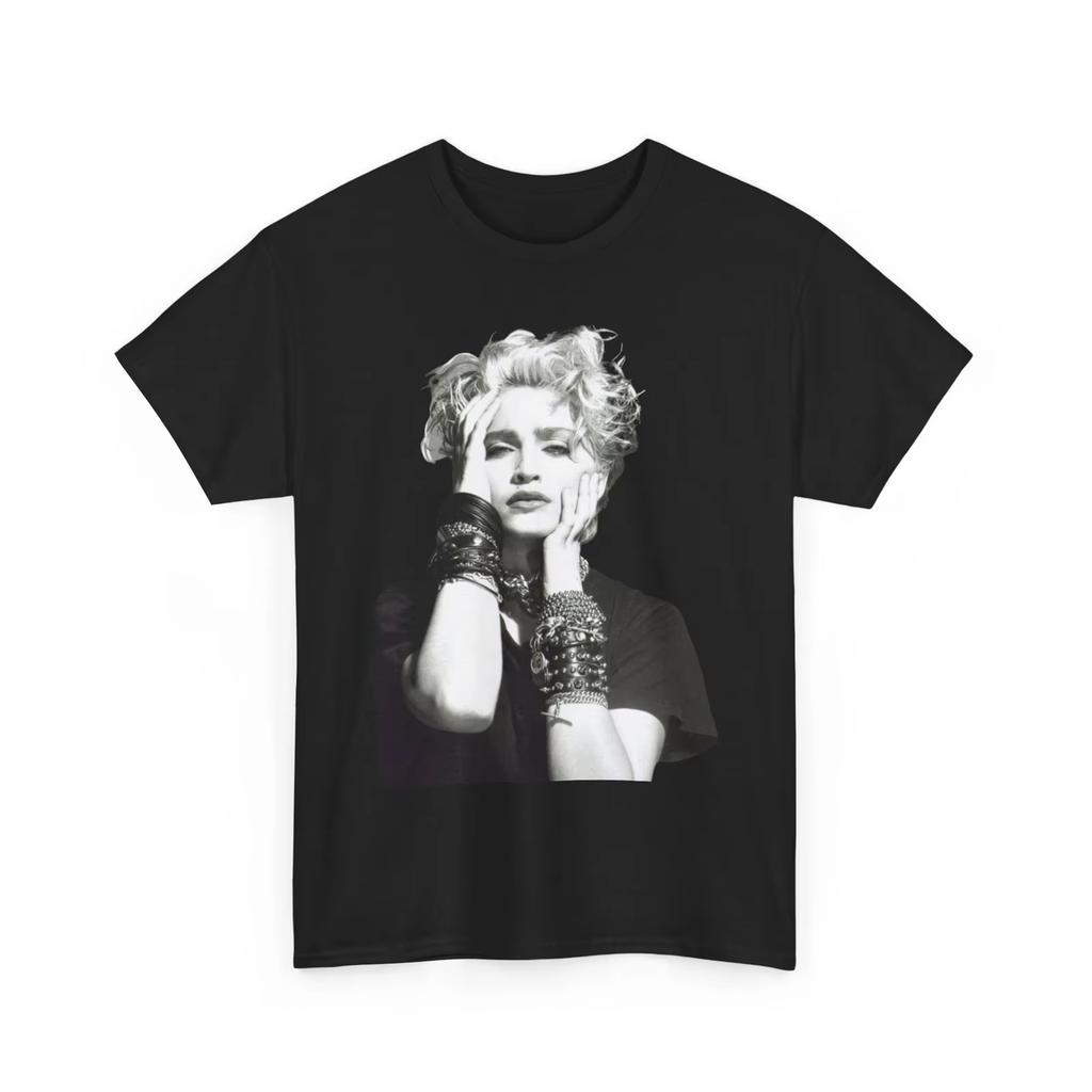 Singer Madonna Graphic 2026 Shirt Cotton Y2k Popular Unisexs Clothing Womens TShirt High Quality Summer New T Shirt Fans Gifts