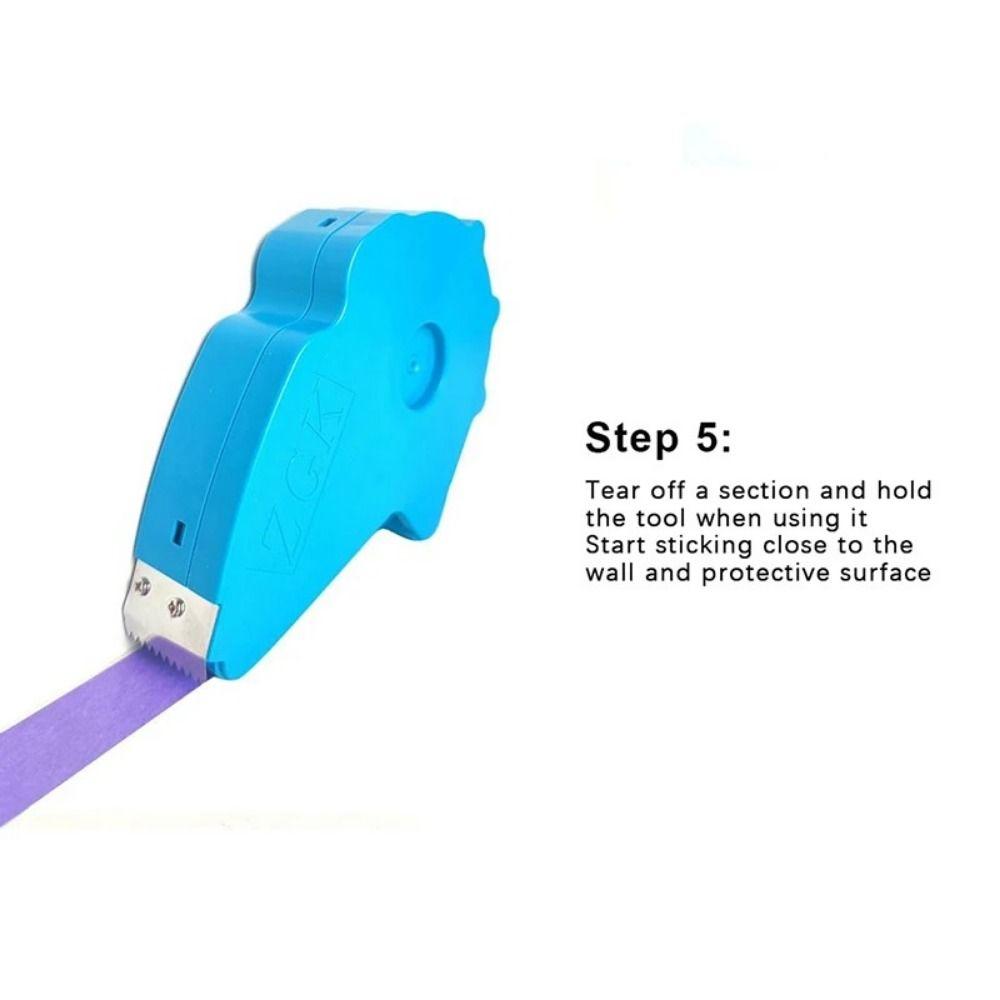 Convenient Tape Dispenser Without Trace Tape Applicator Machine For Painting