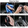 Durable Carbon Fiber Gear Shift Knob Cover Fits Accord 2018-2023 Enhance Interior Aesthetics