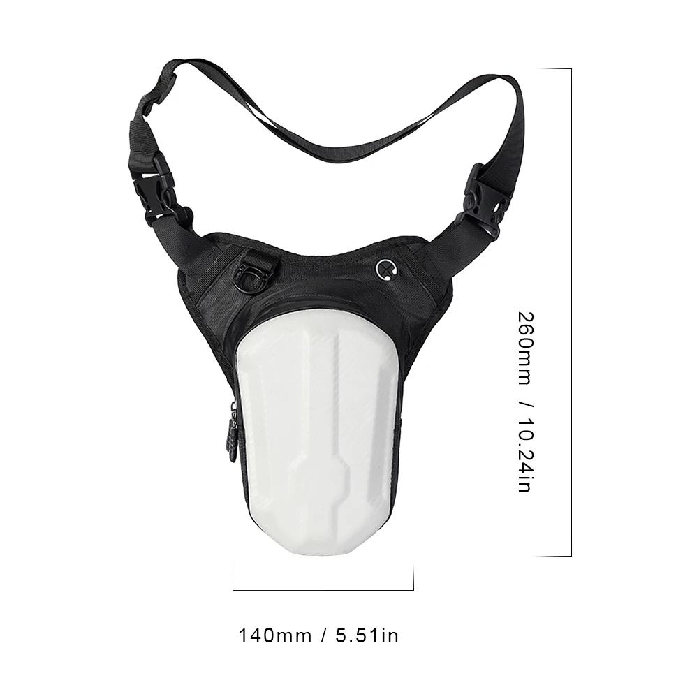 Motorcycle Leg Bag Hard Shell Motorcycle Drop Leg Side Bag Expandable Waterproof Mobile Phone Purse Motorcycle Accessories