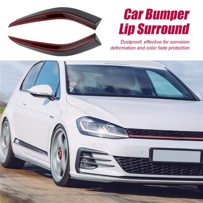 Pour Golf 7.5 MK 7.5 2018-2020 Lèvre de pare-chocs avant de voiture Pelle Spoiler latéral enveloppant