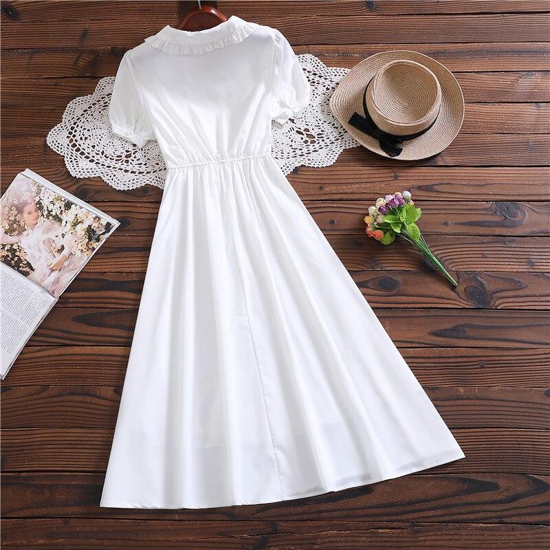 Casual White Sophisticated Dress Buy French Style Summer Women