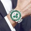 LIGE New Luxury Mens Watch Fashion Business Quartz Wristwatches Sports 30M Waterproof Luminous Steel Watches Men Gift Reloj