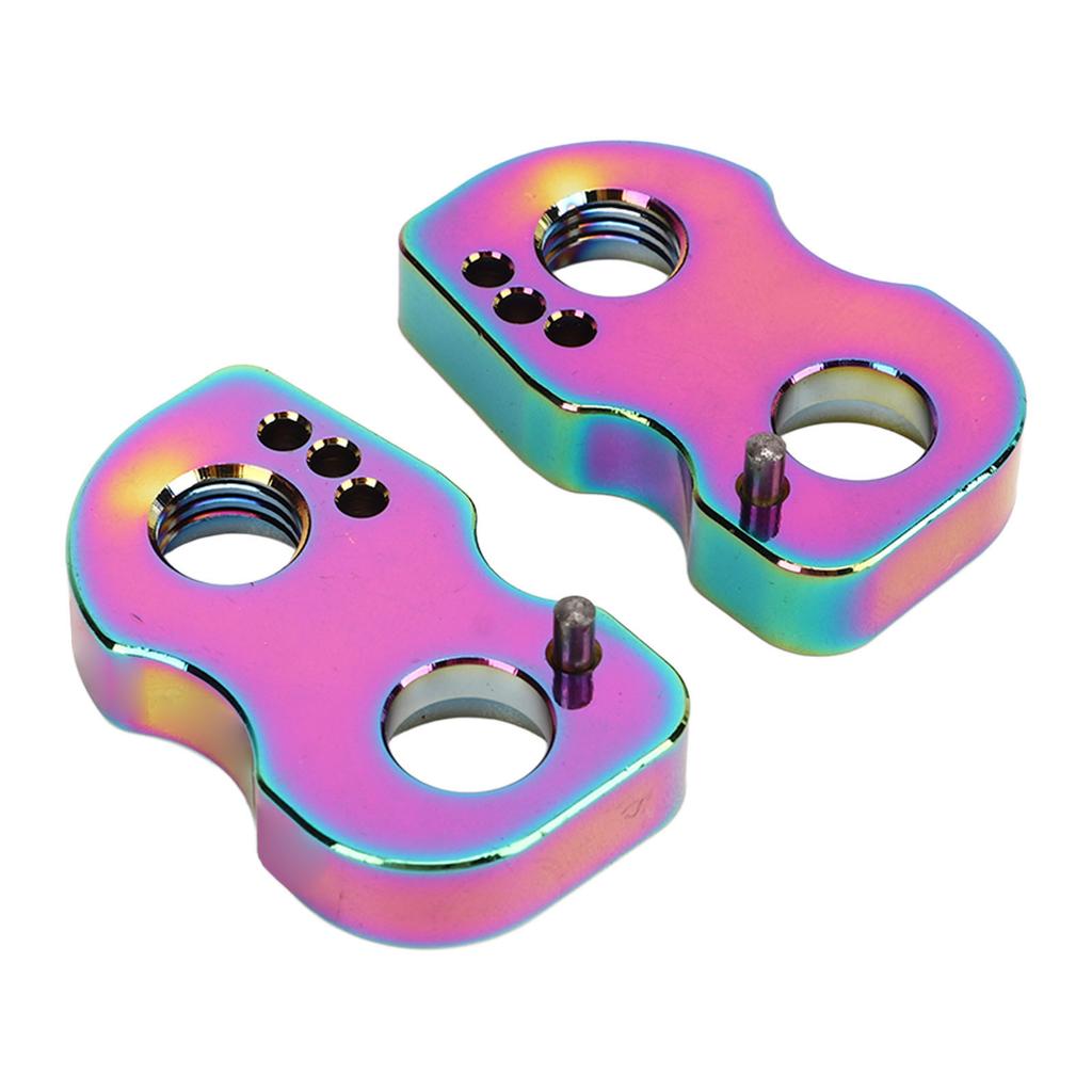 1 Pair Bike V Brake Extension Seat with Screws Set 14 to 16 16 to 18 406 to 451 Wheelset Bike V Brake Extend Converter