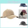Pure Fashionable Cotton Baseball Hat Soft Brim And Adjustable Size