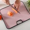 Wheat Straw Cutting Board Vegetable Meat Chopping Board Hanging Hole Spillover Prevention Kitchen Accessory Garlic Grinding
