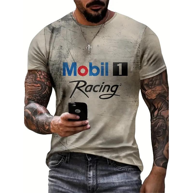 Summer Trendy Men's Casual Short Fashion Sleeved T-shirt