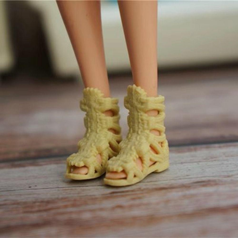 Quality 1/6 Doll Shoes 30cm Doll Slippers High Quality Female Doll Boots  Doll Accessories