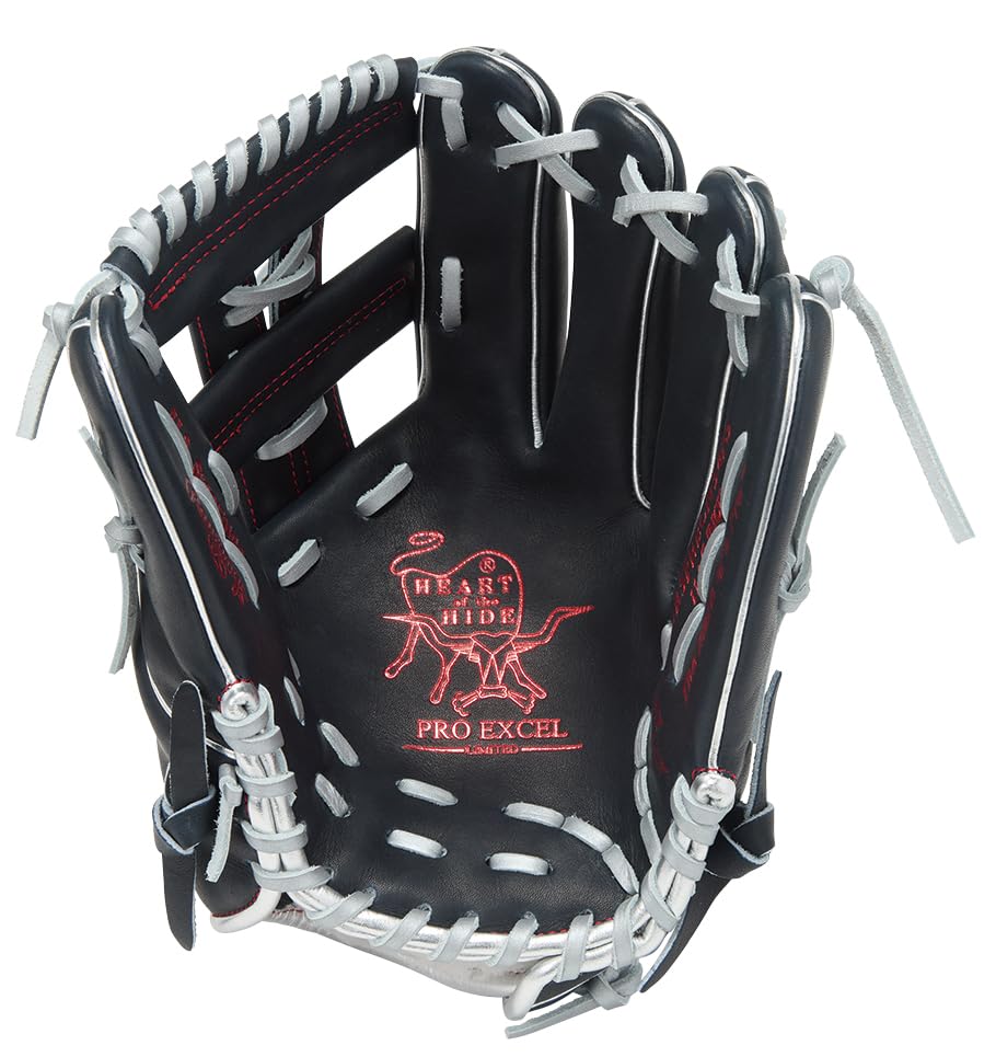 Rawlings PRO EXCEL GR5FHECN54FS Baseball Throw HOH® –Color Palette- Glove, Softball, Infielder's Glove, Navy, 11.5 Inches, Right-Handed