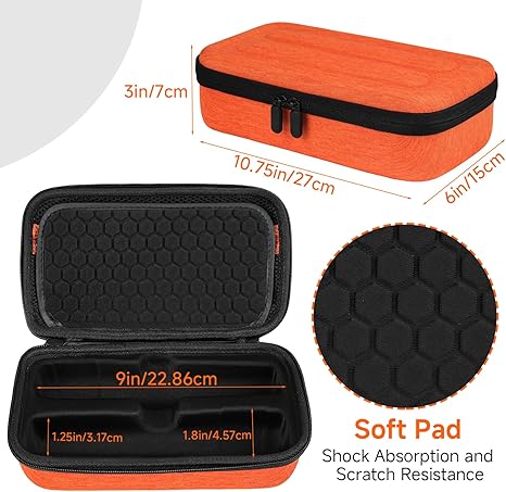 Wireless Microphone Case,Portable Box of Wireless Microphone(Box Only) Compatile With JBL Partyboy Wireless MIC-2X