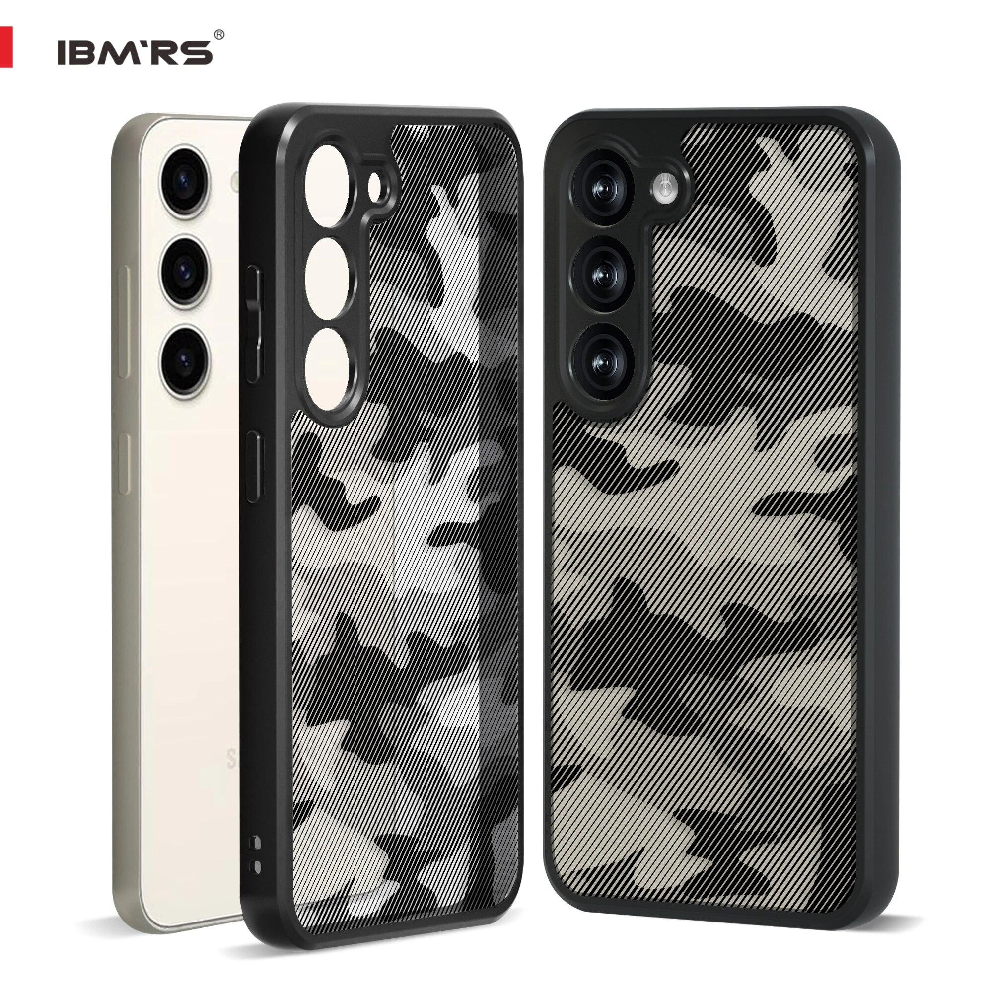 

(В комплекте ремешок на запястье)Чехол IBMRS для Samsung Galaxy S23 plus, защитная задняя крышка из прозрачного поликарбоната + чехол для телефона с мягкими краями TPC for Samsung Series(6.6 )