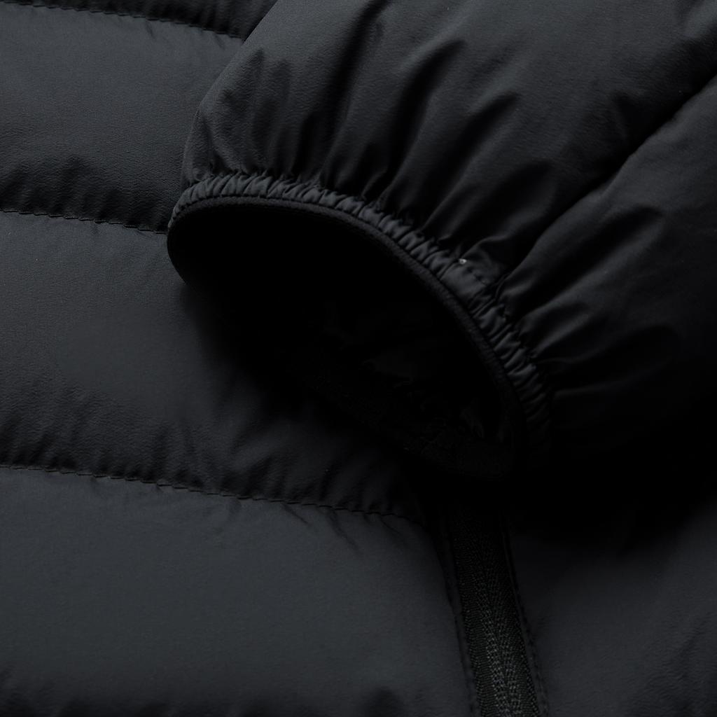 Li Ning Fitness Series Cold Resistant Outdoor Solid Color Lightweight Casual Versatile Logo Stand Collar Short Winter Down Jacket AYMU091-1