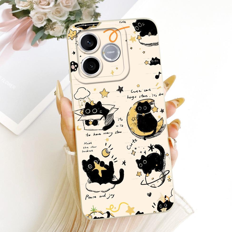 For Honor 600 Lite Case Cover Cute Kawaii Luxury Fashion Flowers Painted Silicone Casing For Honor 600Lite LNA-NX1