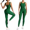 Seamless Outdoor Knit Yoga Jumpsuit - One-Piece Sport & Fitness Wear