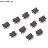 Hot! 10Pcs KMS221GPLFS Flat Head Small Tortoise Touch Side Button Switch Patch 4 Feet Mobile Phone Camera Touch Button