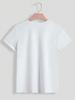 Crew Neck Short Sleeve Love Is Love Rainbow Heart Colorful Pride Print Soft Casual Tees For Spring Summer Gift Multicolors