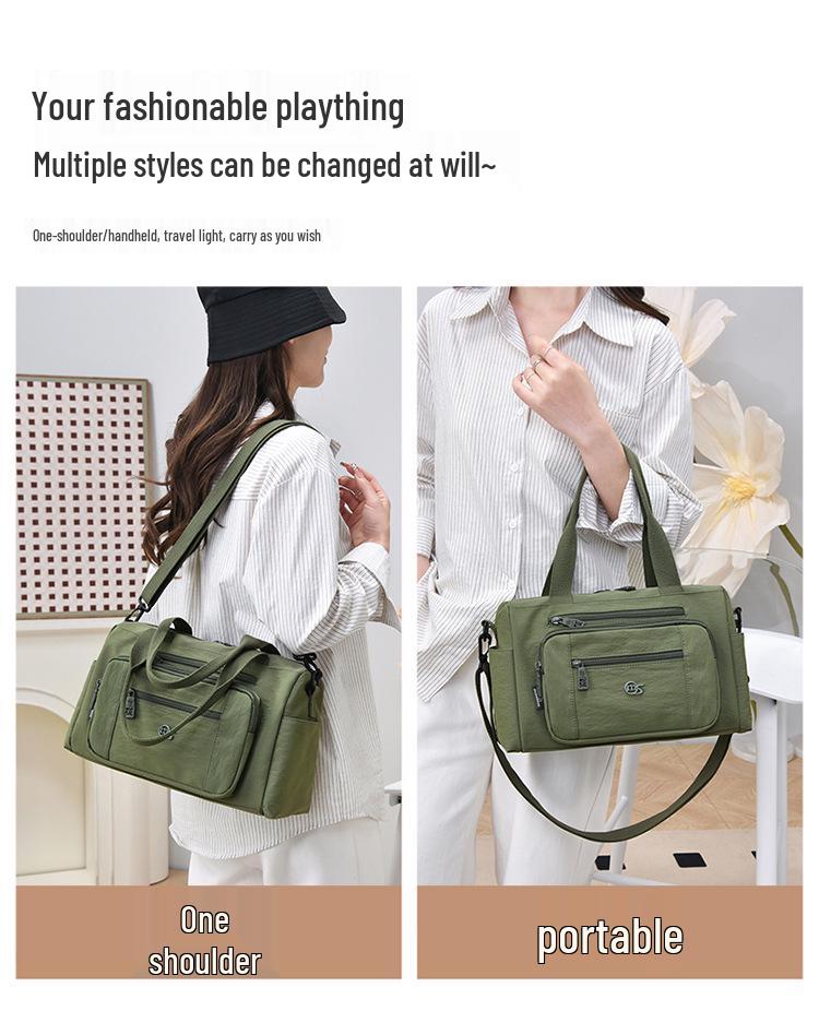 2026 Women's Versatile Lightweight Nylon Crossbody Bag - Wear-Resistant, Large Capacity for Casual Travel