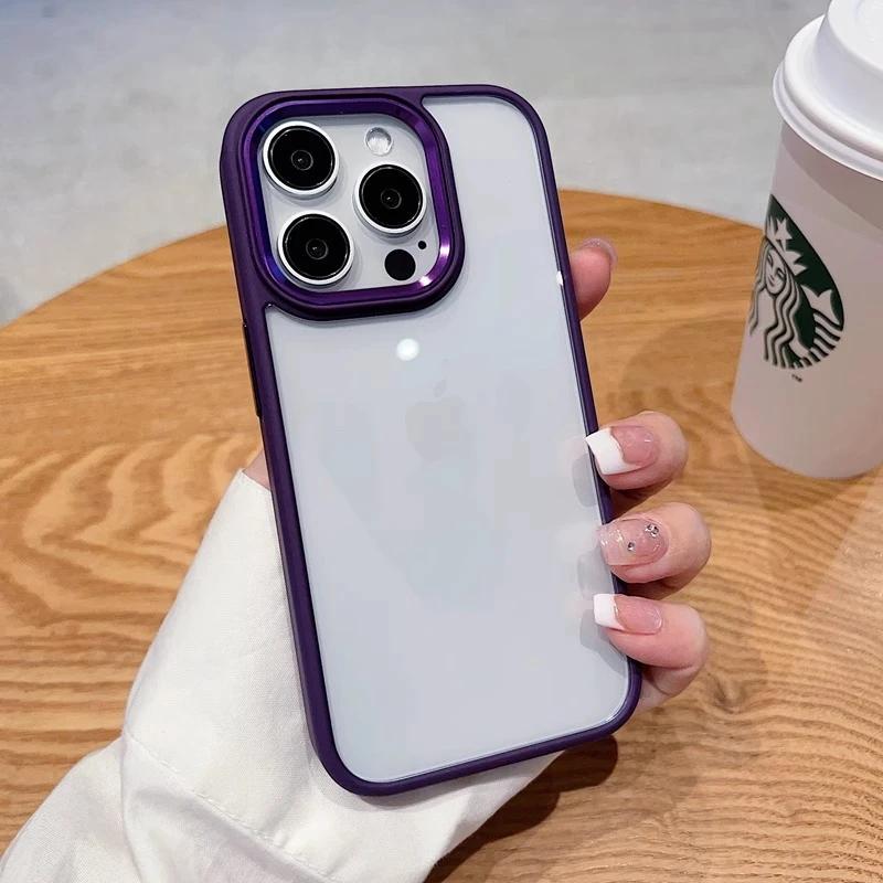 Transparent Phone Case For For Iphone 11 12 13 14 15 16 17 Pro Max Plus Air Clear Shockproof Bumper Cases Cover