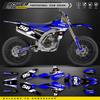 PowerZone Custom Team Graphics Backgrounds Decals Stickers Kit For YAMAHA 14-18 YZ250F 15-18 YZ250FX WRF250 14-17 YZ450F
