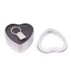 Silver/Red/Pink Heart Shape Tins Tinplate Jewelry Box Creative Heart Metal Box  Home