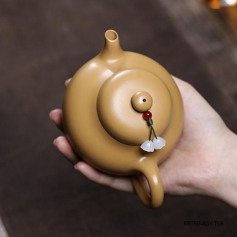 Tradition Yixing Purple Clay Teapot Chinese Handmade Tea Pot Household Beauty Kettle Raw Ore Zisha Tea Set Accessories 250ml