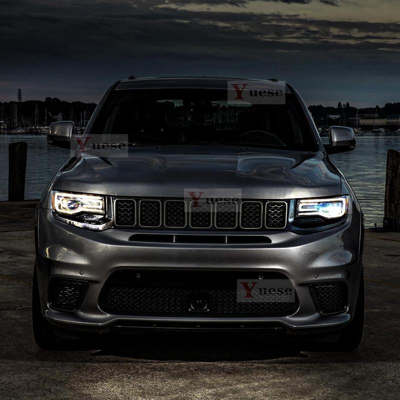 For Jeep 2014- Car Anti-collision Headlight Mirror Film TPU Transparent Protective Original Stickers