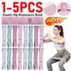 Elastic Workout Bands Anti-Slip Resistance Glute Thigh Elastic Workout Bands Glute Hip Booty Bands Squat Circle Stretch Fitness