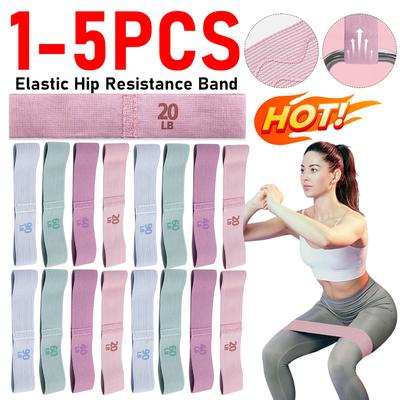 Elastische Trainingsbänder Rutschfeste Widerstandsbänder Gesäß Oberschenkel Elastische Trainingsbänder Gesäß Hüfte Po Bänder Squat Circle Stretch Fitness