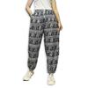 Elephant Pants Long Adjustable Elastic High Waistband Strap Jumper  Unisex Man Women Print Thailand Casual Streetwear Beach Bohemian Retro Vintage