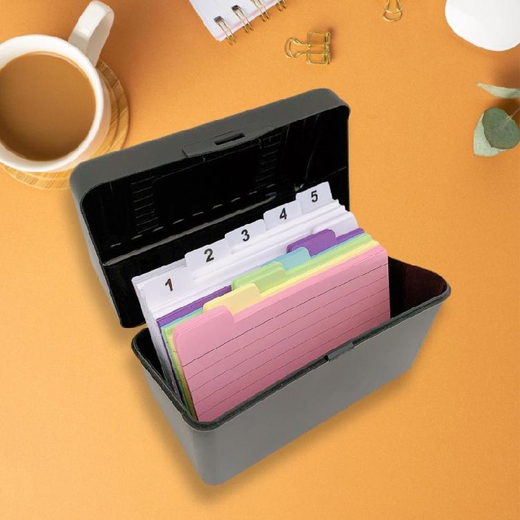200Sheets Double Side Note Pad and Colored Notes Set for Office Including Note Storage Case Binder Rings Binder Divider