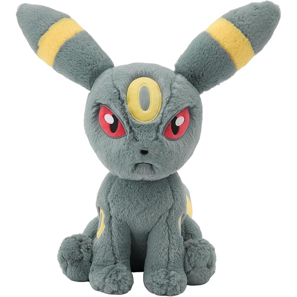 Pokemon Center Original Fluffy Plush Toy Umbreon 30cm