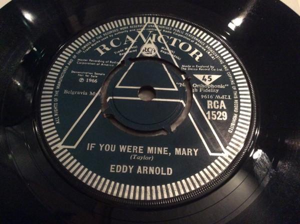 

Пластинка 7 дюймов EDDY ARNOLD If You Were Mine Mary Molly Darl RCA1529 RCA Victor 1966 UK Pop Б/у