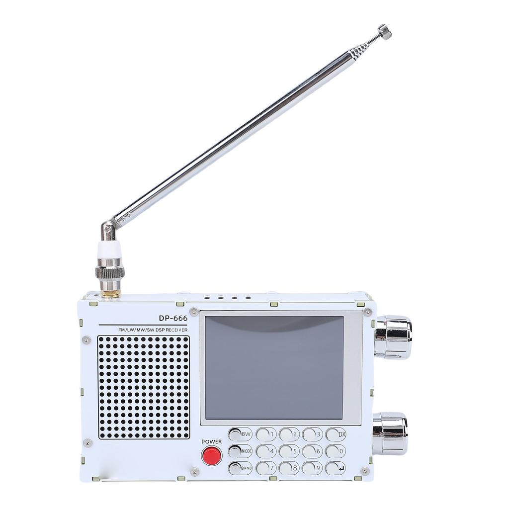 Full Band Radio FM LW MW SW Shortwave Radio 2.8 Inch Resistive Touch LCD Color Screen Portable High Sensitivity Travel Radio
