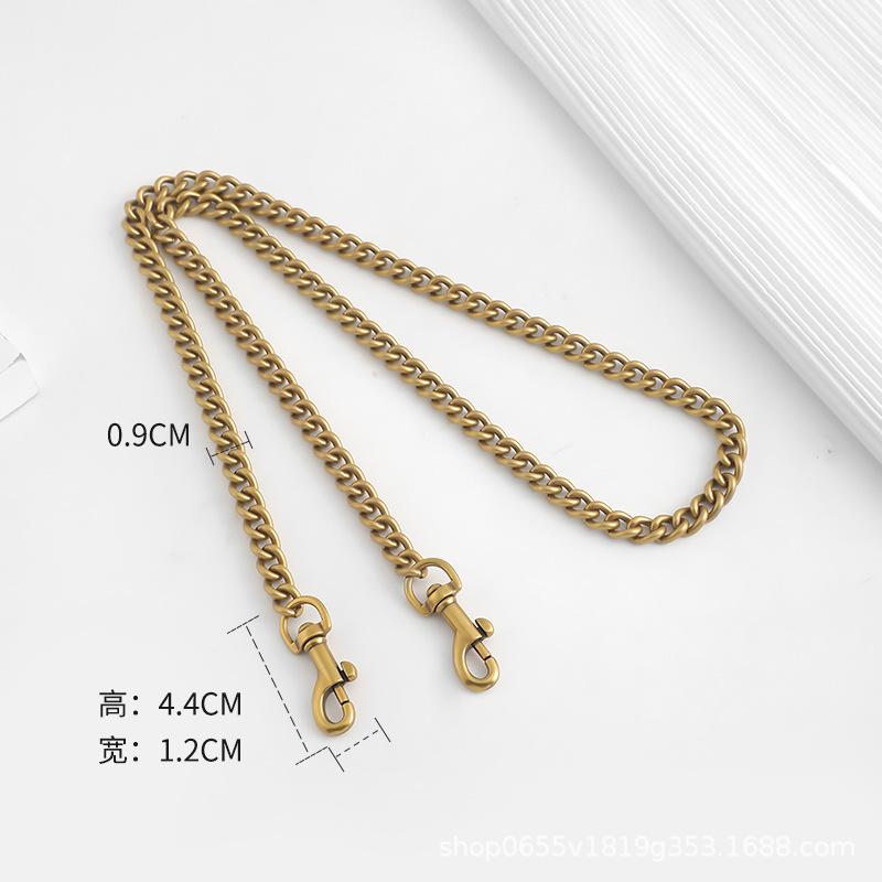 2026 High Grade Bronze Alloy Replacement Bag Chains, Separately Sold Metal Strap Accessories for Underarm Bag DIY Modification