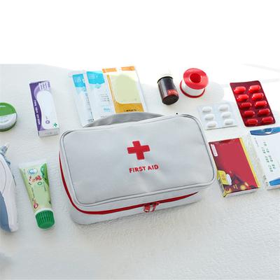900D Oxford Medicine Classification Storage Bag Compartment Medical Emergency Kits with Handle Large Capacity for Camping Travel