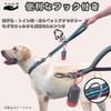 TheFirstGrain Short Lead for Large and Medium Great for Walking and Reflective Gentle On Hands Dogs, Training, Durable, Sturdy, Material, (Black, L)
