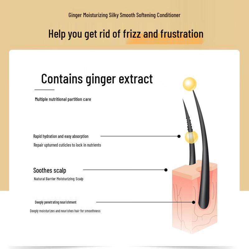 LK Ginger Moisturizing & Smoothing Hair Conditioner