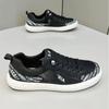 Fashion Men's Casual Sneakers Running Shoes Mesh Breathable Sole Wear-Resistant Non-Slip Stock Male Flat Sport Tennis Running Shoes