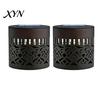 Multi-color LED Wall Light Solar Lamp, Seven Color Changing Projector Light, with Hollow Pattern Decorative Lantern Design IP65 Waterproof for Outdoor