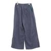 ROSIER Navy Cotton Wide Pants Bottoms 40 grayUsed
