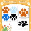 Roll Shaped Dog Claw Party Supplies Birthday Decoration Tissue Dog Claw Arrangement Props Tissue Shaped Dog Claw