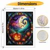 Disney DIY Painting Kit Nightmare Stained Glass Moon Pumpkin Classic Style Home Decor Craft Gift Idea Art Design for Living Room Decor