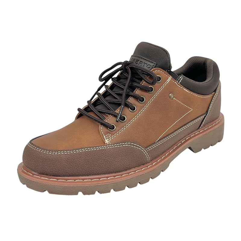 

[Liberto Edwin] L60552 men s casual shoes waterproof anti-slip (camel, 25.0 cm)