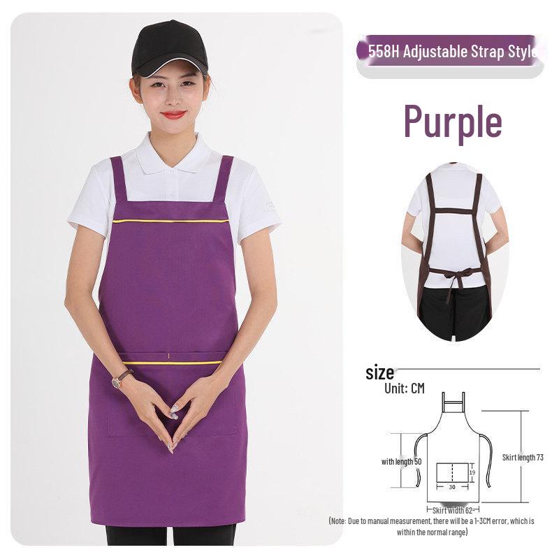 Women s Waterproof Workwear Apron with Custom Logo for Restaurants, Cafes, and Floral Shops